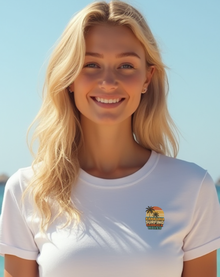 Camiseta de bambú BAMBOO&WAVES mujer