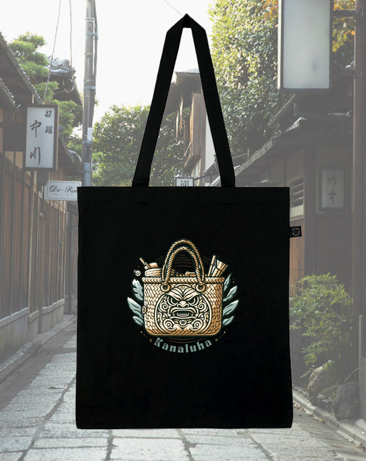 Bolso de compra orgánico KIKAPU negro