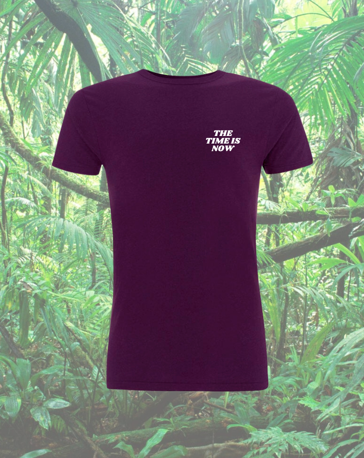 Camiseta bambú The Time Is NOW