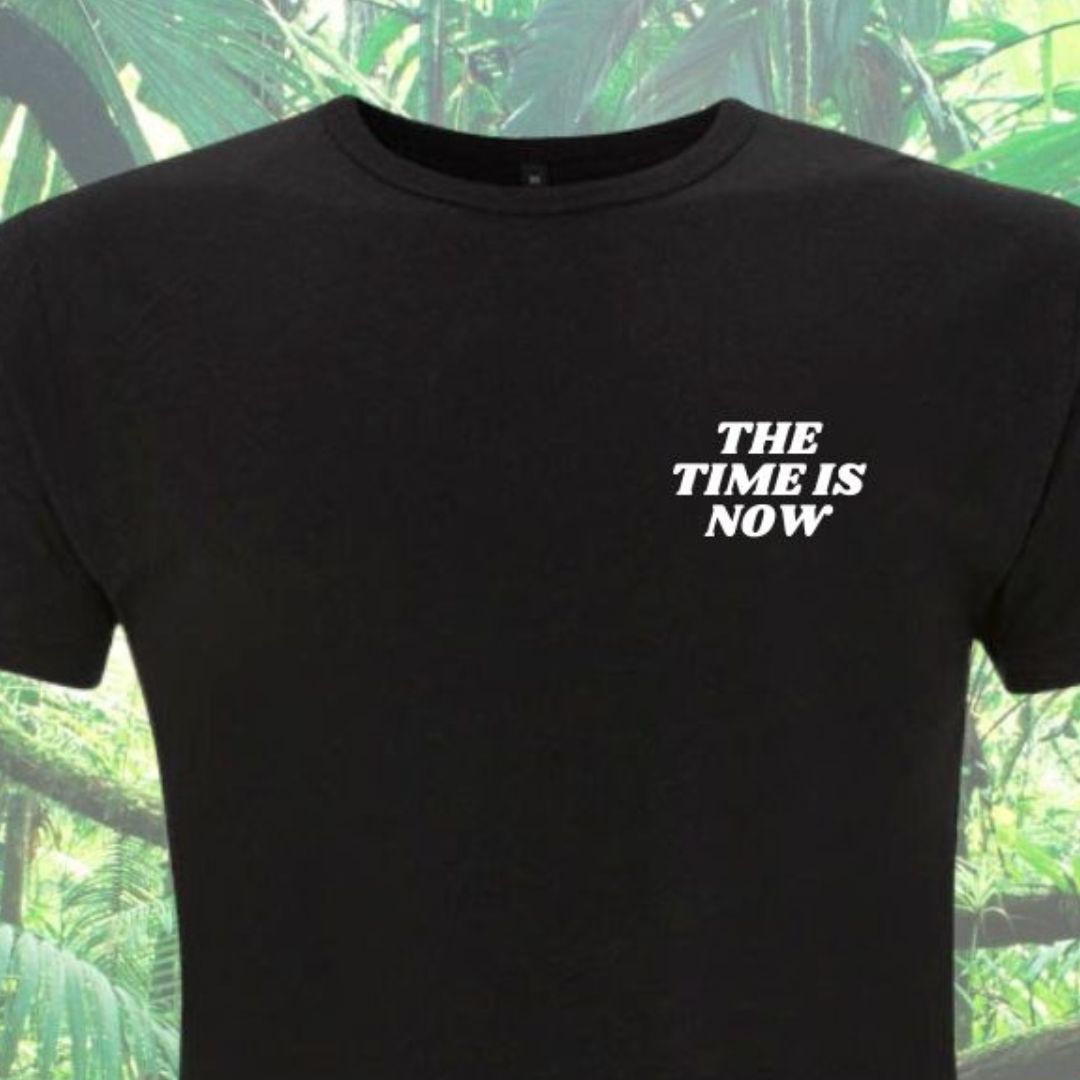 Camiseta bambú The Time Is NOW