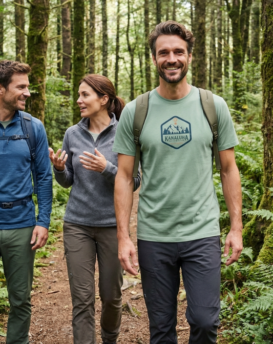 Camiseta de bambú Explore the Wild | Ligera, transpirable y cómoda – Kanaluha