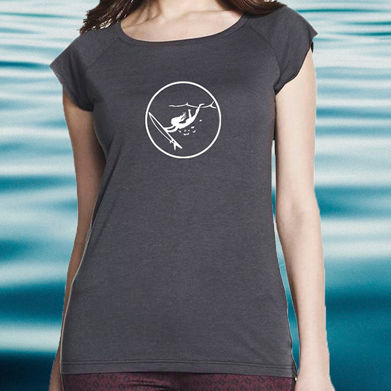 Camiseta ecológica bambú mujer Hoahu