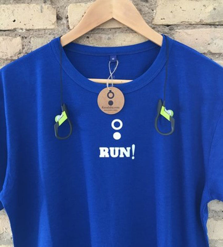 Camiseta ecológica chico RUN!