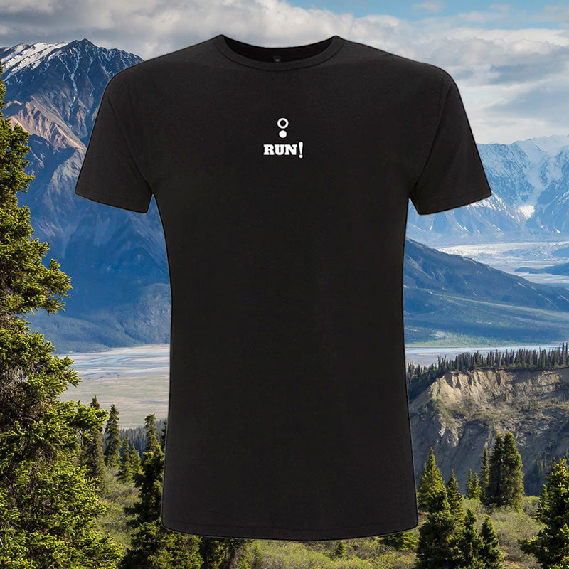 Camiseta ecológica chico RUN!