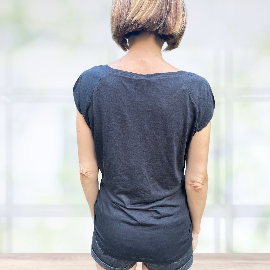 Camiseta ecológica yoga mujer Padmasana