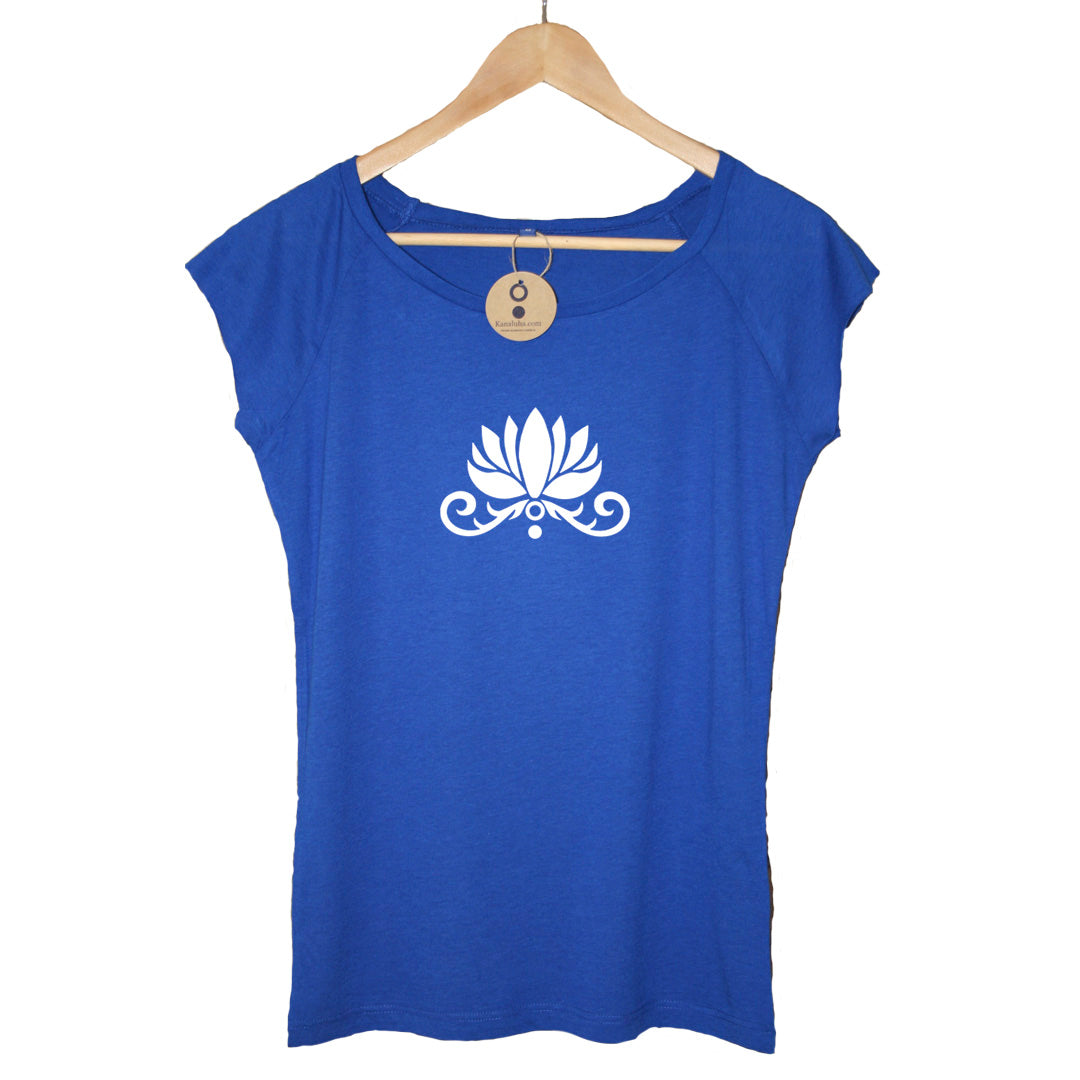 Camiseta ecológica yoga mujer Pushpa
