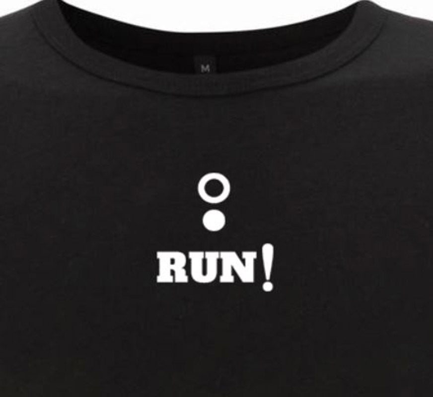 Camiseta ecológica chico RUN!