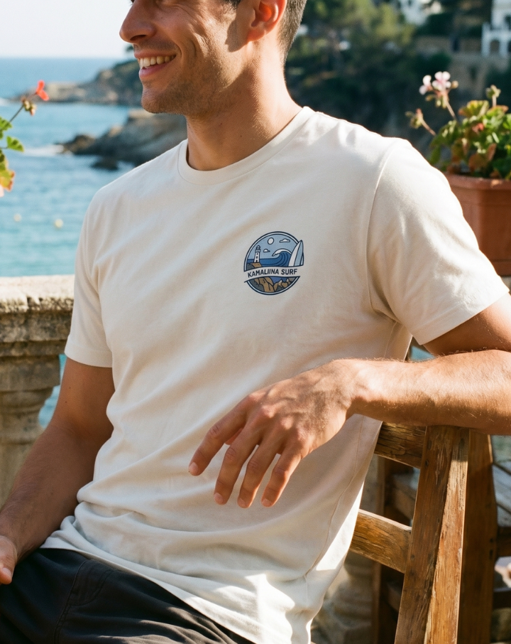 Camiseta Surf North Coast de bambú — ligera, fresca y hecha para moverte
