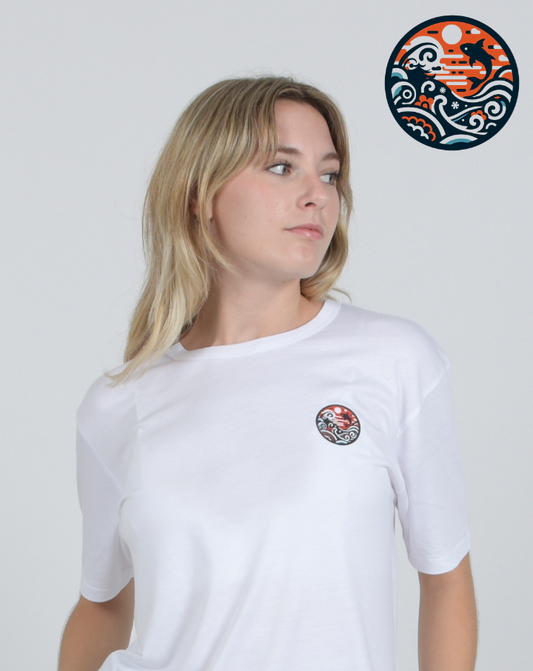 Kanaluha ISHU bamboo T-Shirt  KNLH-BF - TALLA M