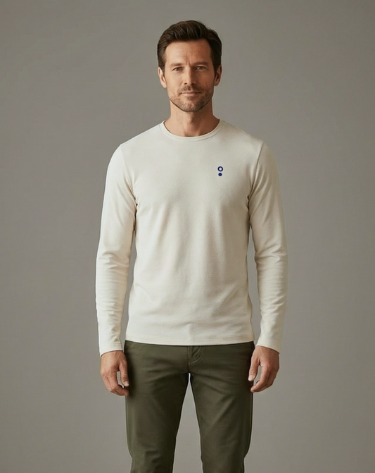Camiseta de bambú de manga larga Siam