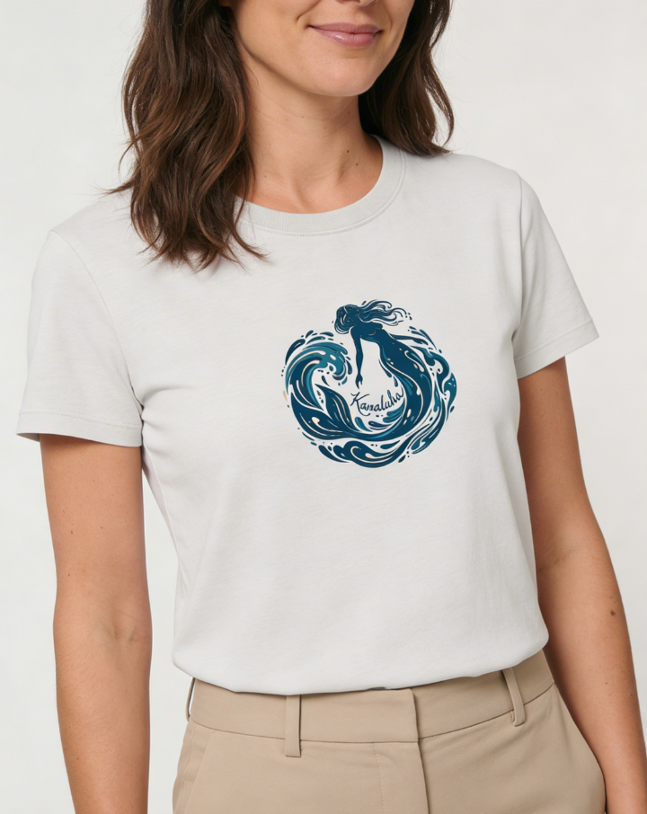 camiseta suave mujer fibra bambu