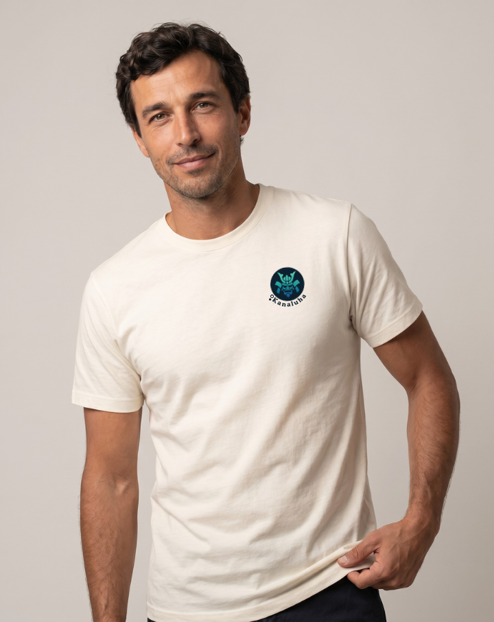 Camiseta fresca para verano, más transpirable que el algodón. Kanaluha Koa