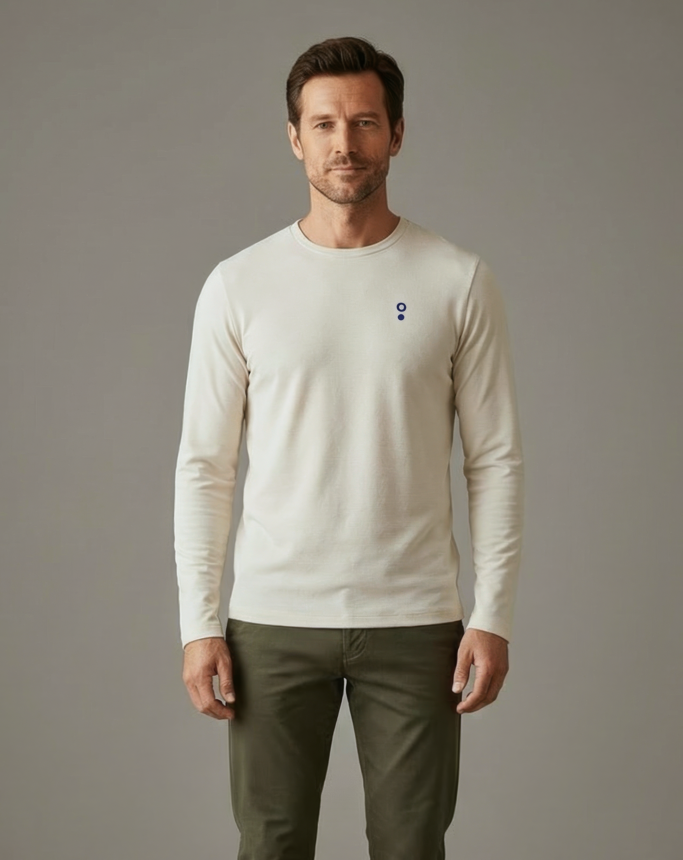 Camiseta de bambú de manga larga Siam