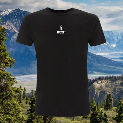 Camiseta ecológica chico RUN!