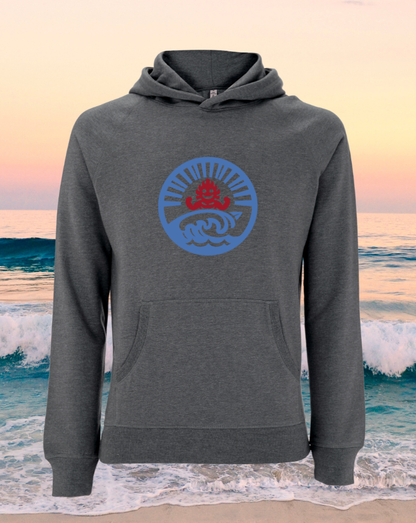 Sudadera de bambú God of Surf | Cómoda, cálida y con diseño de ola japonesa