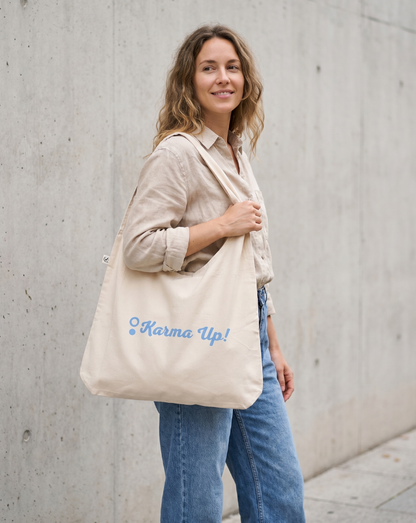 Jumbo · Tote bag grande de algodón orgánico