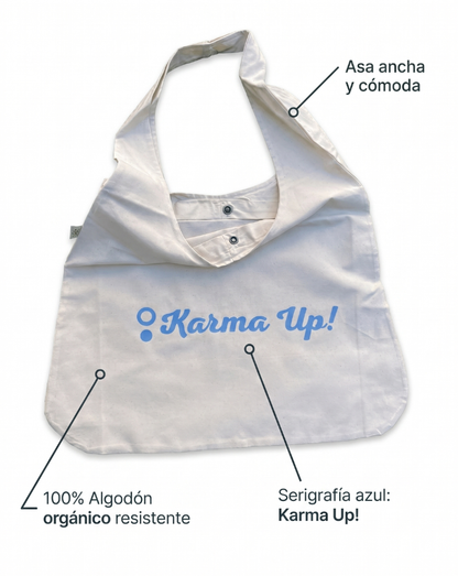 Jumbo · Tote bag grande de algodón orgánico